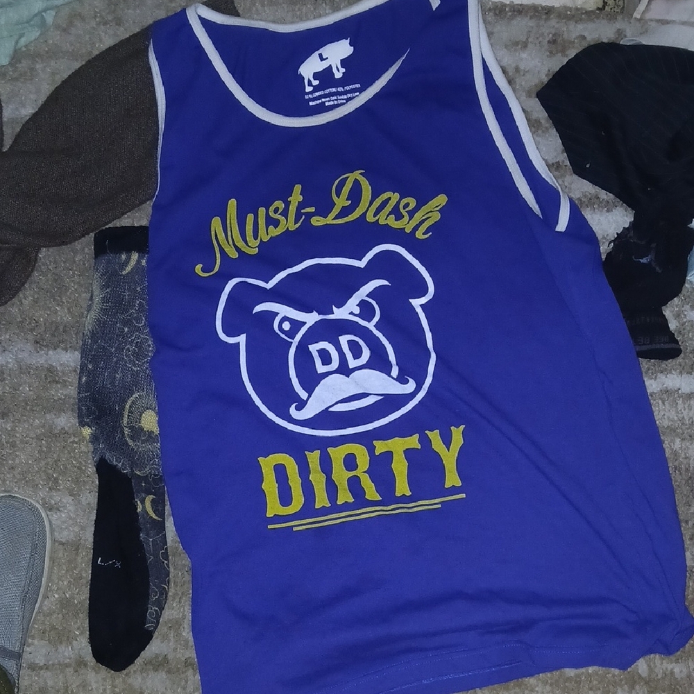 Nasty Pig Blue and Yellow Kids Tank Top